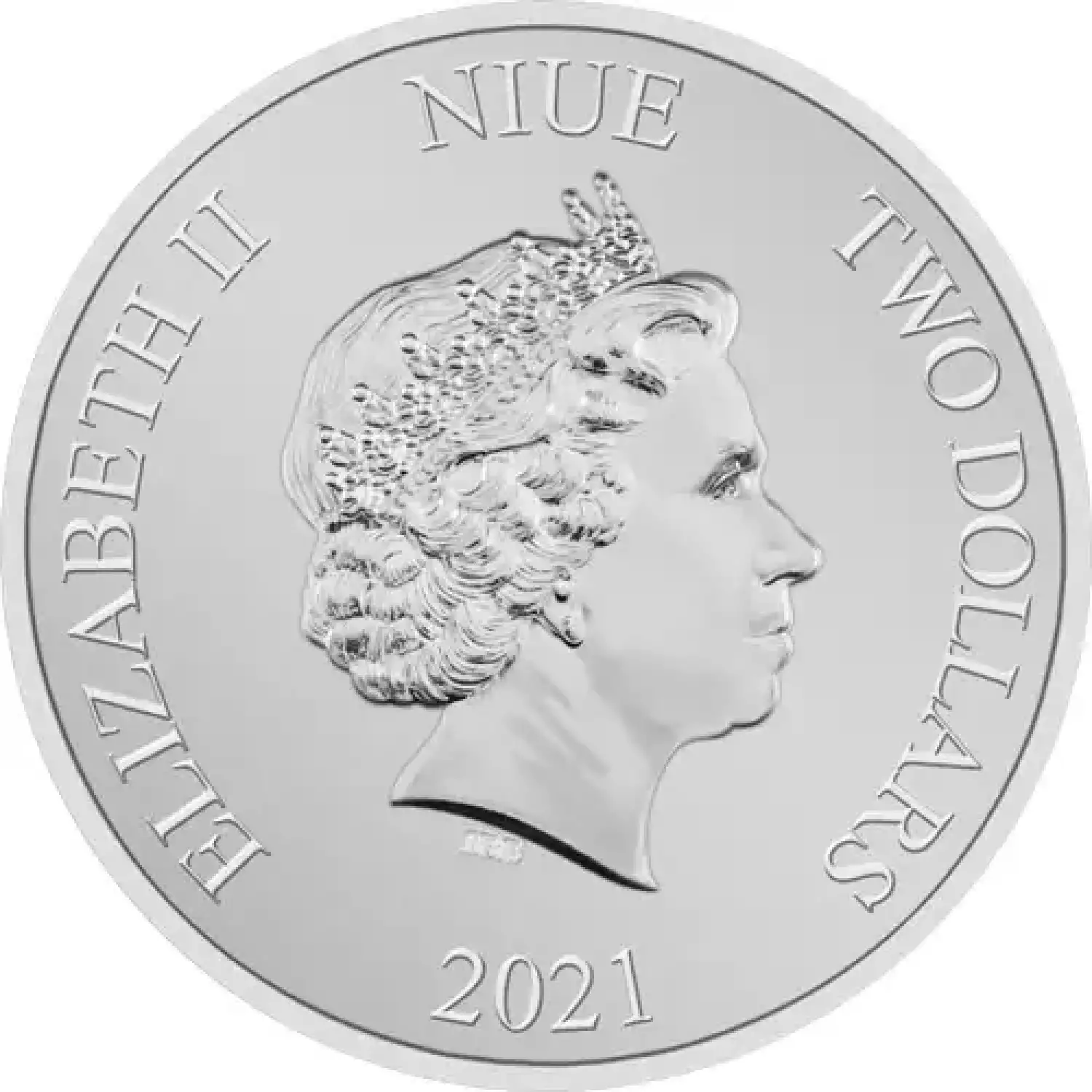 2021 1 oz Niue Silver Star Wars Millennium Falcon Coin