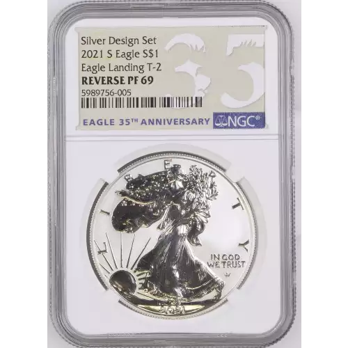 2021 S Eagle Landing T-2 Silver Design Set  (2)