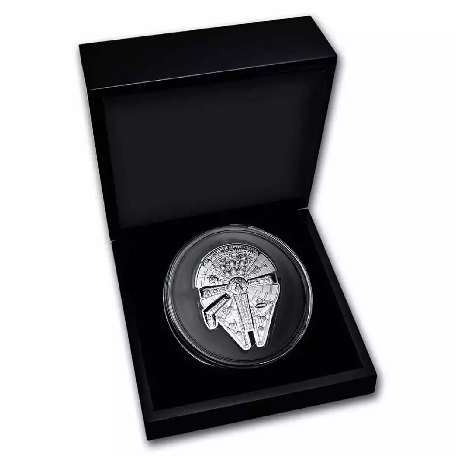 2022 Niue 3oz Silver $2 Disney Star Wars Millennium Falcon Shaped Coin